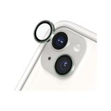 İphone 15 / 15 Plus Mercek Lens Kamera Koruyucu Yeşil