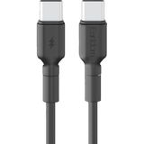 iPhone 15 16 15 Pro Max 15 16 Plus Şarj Kablosu 1m 60W Type-C Hızlı NF-EC198CC - Siyah