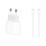 Iphone 15 -16 Pro Max Uyumlu Type-c To Type-c 20w Şarj Adaptörü Ve Şarj Kablosu Seti Senalstore