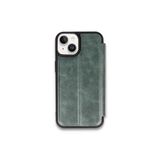 İphone 15 Kılıf Flip Cover - Koyu Yeşil