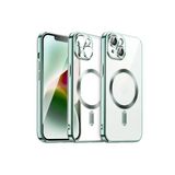 İphone 15 Kılıf Kross Magneticsafe Kapak - Koyu Yeşil