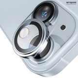 İphone 15 Mavi Kamera Lens Koruyucu Kolay Uygulama Aparatlı