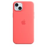 iPhone 15 Plus için MagSafe özellikli Silikon Kılıf - Guava - MT163ZM/A