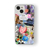 iPhone 15 Plus ile Uyumlu 555 Princess Tasarım Baskılı Şeffaf Kılıf