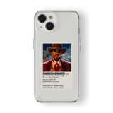 iPhone 15 Plus ile Uyumlu Django Unchained Poster Tasarım Baskılı Şeffaf Kılıf