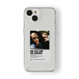 iPhone 15 Plus ile Uyumlu Fast and The Furious Poster Tasarım Baskılı Şeffaf Kılıf