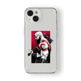 iPhone 15 Plus ile Uyumlu God of War Kratos Tasarım Baskılı Şeffaf Kılıf