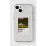 Iphone 15 Plus ile Uyumlu Jackboys Minimalist Poster Tasarım Baskılı Şeffaf Kılıf