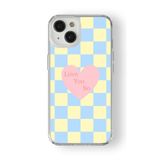 iPhone 15 Plus ile Uyumlu Love You So Tasarım Baskılı Şeffaf Kılıf