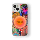 iPhone 15 Plus ile Uyumlu Red Soul Tasarım Baskılı Şeffaf Kılıf