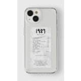 Iphone 15 Plus ile Uyumlu Taylor Swift 1989 Albüm Fişi Tasarım Baskılı Şeffaf Kılıf