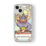 iPhone 15 Plus ile Uyumlu The Magician Tasarım Baskılı Şeffaf Kılıf