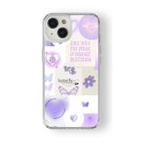 iPhone 15 Plus ile Uyumlu Wish You Were Here Tasarım Baskılı Şeffaf Kılıf