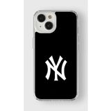 Iphone 15 Plus ile Uyumlu Yankee Tasarım Baskılı Şeffaf Kılıf