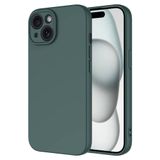 iPhone 15 Plus Kılıf Kamera Korumali Mara Lansman Kapak Koyu Yeşil