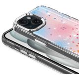 iPhone 15 Plus Kılıf Simli Desenli Parlak Task Kılıf