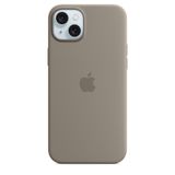 iPhone 15 Plus Silikon Kılıf MagSafe - Kil (MT133ZM/A) - Outlet