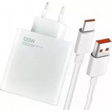 İphone 15 Plus Uyumlu -120W Type C Şarj Aleti Ve 6 Amper Type C Şarj Kablosu
