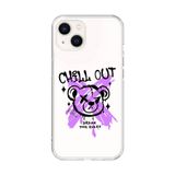 iPhone 15 Plus Uyumlu Şeffaf Kılıf Graffiti 7 Tasarımlı