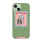 iPhone 15 Plus You Look Good İskelet Yeşil Telefon Kılıfı