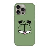iPhone 15 Pro Garfield Yeşil Telefon Kılıfı