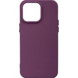 İphone 15 Pro Kılıf Esnek Ve Hafif Yapılı Soft Touch Premium Silikon Kapak Ryc/biye Mor