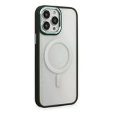 iPhone 15 Pro Kılıf Room Magneticsafe Silikon - Köknar YEŞILI-(5796)