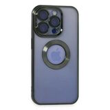 İphone 15 Pro Kılıf Slot Silikon - Köknar Yeşili-(5796)