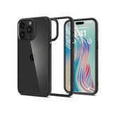 iPhone 15 Pro Kılıf, Spigen Crystal Hybrid Matte Black