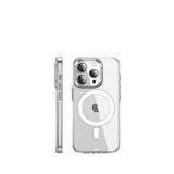 iPhone 15 Pro MagSafe Uyumlu Crystal Şeffaf Plastik Kılıf