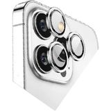 iPhone 15 Pro Max Bilvis Titan Kamera Lens - Gümüş - Kamera Lens Koruyucu