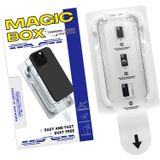 iPhone 15 Pro Max Ekran Koruyucu Cam | Klasse MAGIC-BOX Tozsuz Hizalama | Tam Kaplama 9H Kırılmaz & Çizilmez