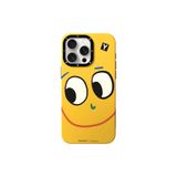 iPhone 15 Pro Max için Magsafe İle Uyumlu Kılıf Özellikli Sunshine Tasarımlı Daily Happy Serisi Sarı