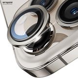 İphone 15 Pro Max Kamera Lens Koruyucu Natürel Titanyum Kolay Uygulama Aparatlı