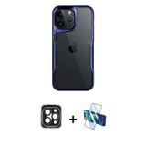iPhone 15 Pro Max Kılıf Akış Çizgi Koleksiyonu - Siyah 3D Antistatik Seramik Nano Ekran Koruyuc