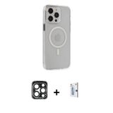 iPhone 15 Pro Max Kılıf Kıvılcım Asil Özel Seri - Siyah Bilvis 0.18mm Plus Cam Ekran Koruyucu +