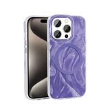 İphone 15 Pro Max Kılıf Magsafe Şarj Özellikli Fırça Boya Desenli Palet Kılıf