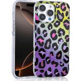 İphone 15 Pro Max Kılıf Magsafe Şarj Özellikli Leopar Desenli Jago Kılıf
