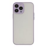 İphone 15 Pro Max Kılıf Montreal Silikon Kapak - Mor
