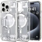 İphone 15 Pro Max Kılıf, Spigen Ultra Hybrid Zero One Magfit (Magsafe Uyumlu) Natural Titanium - Outlet