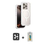 iPhone 15 Pro Max Kılıf Zirve Klasik Prime - Siyah Polymer Nano Ekran Koruyucu + Siyah PVD Meta
