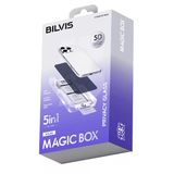 İphone 15 Pro Max Uyumlu Bilvis 5İn1 5D Magic Hayalet Cam Ekran Koruyucu - Siyah