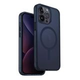 İphone 15 Pro Max Uyumlu Kılıf Lifepro Xtreme Serisi Airlite™/ Magsafe Özellikli (Magclick™) Kapak Smoke Blue