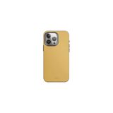 İphone 15 Pro Max Uyumlu Kılıf Lyden Ds Serisi Vegan Deri Kaplama Magsafe Özellikli (Magclick™) Yellow Grey
