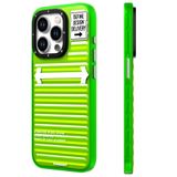 İphone 15 Pro Max Uyumlu Kılıf Youngkit Luggage Firefly Serisi Kapak Yeşil