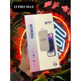 İphone 15 Pro Max Uyumlu Kolay Uygulama Aparatlı Premium Hayalet Ekran Koruyucu Cam