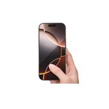 iPhone 15 Pro Max Uyumlu Uygulama Aparatlı Ekranı Tam Kaplayan HD Netlikte Cam Ekran Koruyucu