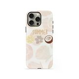 İphone 15 Pro Max Vorian Çift Katmanlı Kılıf Coconut Summer Notes