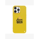 iPhone 15 Pro Sarı Lansman Renkli Silikon Drama Queen Tasarımlı Premium Kılıf