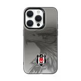 İphone 15 Pro Uyumlu Beşiktaş Kartal Logo Premium Lisanslı Telefon Kılıfı